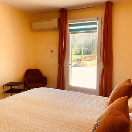3-star Tourism Rated With Air Con And Private Heated Pool - 40 Mins From Bergerac Prázdninový dům