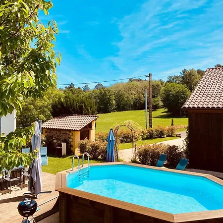 3-star Tourism Rated With Air Con And Private Heated Pool - 40 Mins From Bergerac Capdrot
