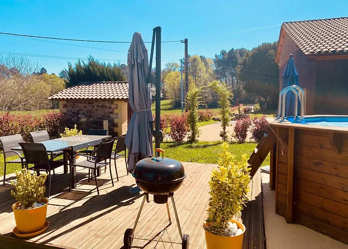 Semesterbostad 3-star Tourism Rated With Air Con And Private Heated Pool - 40 Mins From Bergerac *